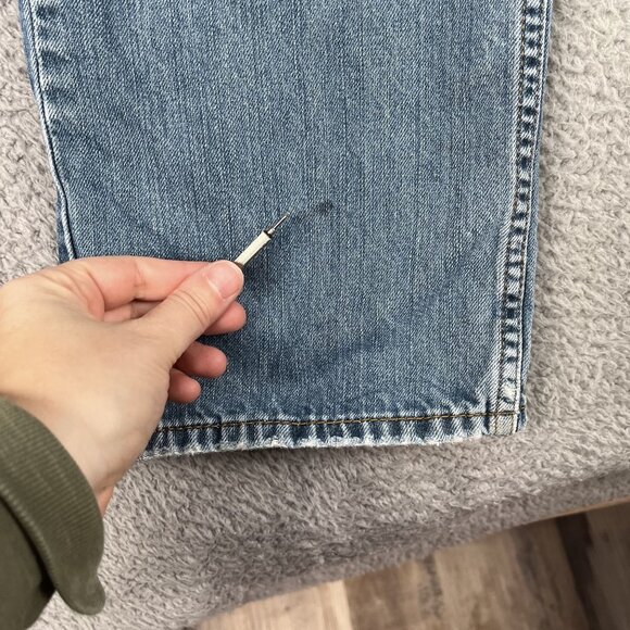 Y2K Levi's 559 Relaxed Straight Light wash Mens Jeans Sz 34 x 33 - Picture 8 of 8